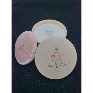 Vintage L'AIMANT DUSTING POWDER BY COTY 5.25 OZ